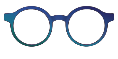 The Peacock Ombre - Front Top Thumbnail - Pair Eyewear