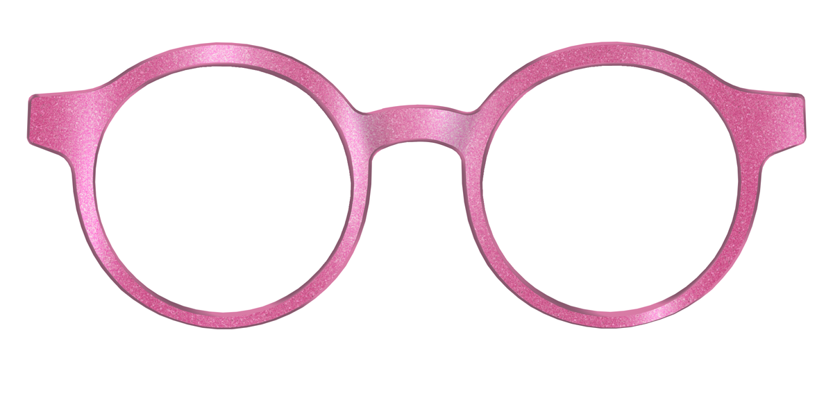 The Pink Shimmer - Front Top Image - Pair Eyewear