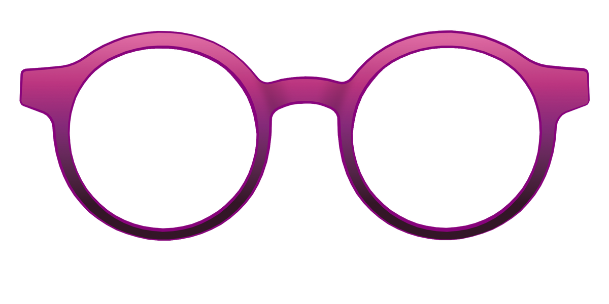 The Pink to Plum Gradient - Front Top Image - Pair Eyewear
