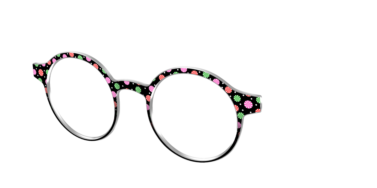 The Pretty Peppermints - Angle Top Image - Pair Eyewear