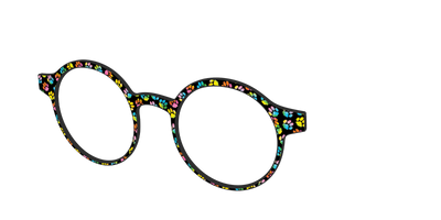 The Rainbow Paw Print - Angle Top Thumbnail - Pair Eyewear