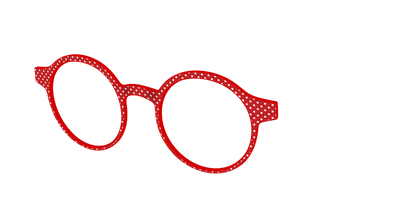 The Ruby Pin Dot - Angle Top Thumbnail - Pair Eyewear