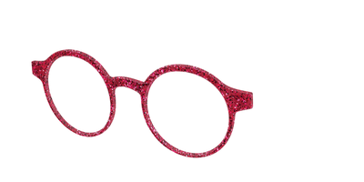 The Ruby Sparkle - Angle Top Thumbnail - Pair Eyewear