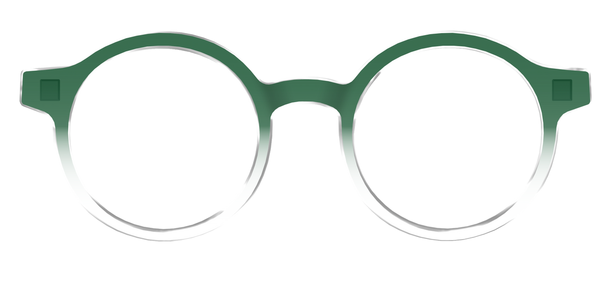 The Spruce Gradient Crystal - Front Top Image - Pair Eyewear