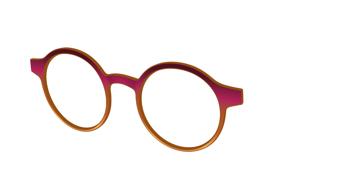 The Umber to Ochre Gradient - Angle Top Image - Pair Eyewear