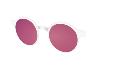 The Polarized White Sun Top - Angle Top Thumbnail - Pair Eyewear