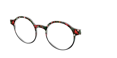 The Winter Wonderland Floral - Angle Top Thumbnail - Pair Eyewear