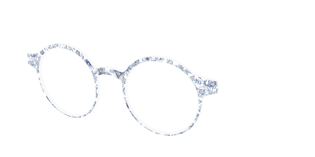 The Woodland Toile - Angle Top Image - Pair Eyewear