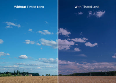 The Black With Celestial Purple Lens