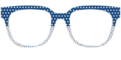 The Aegean Polka Dot Print Mix - Front Top Thumbnail - Pair Eyewear