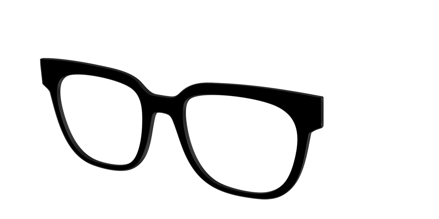 The Black - Angle Top Image - Pair Eyewear