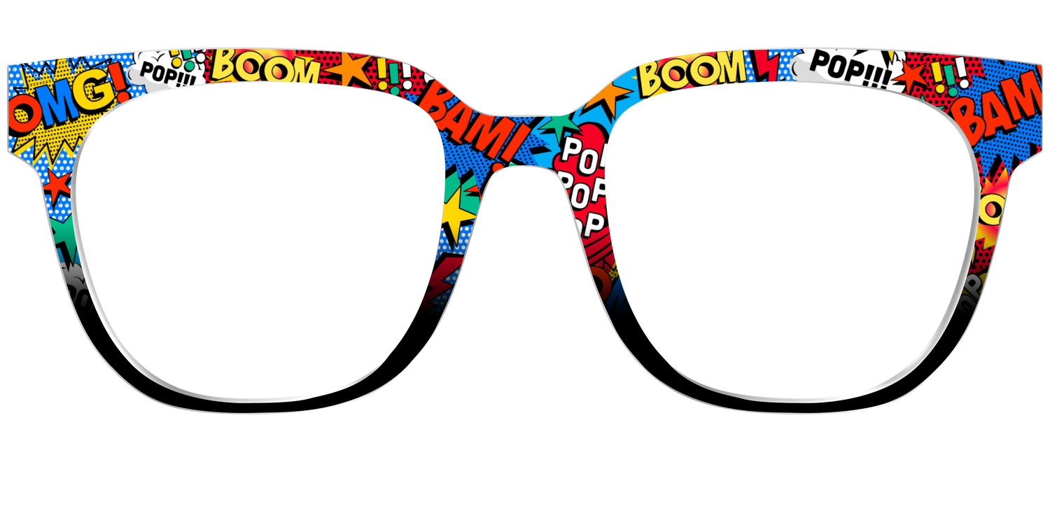 The Comic Strip - Front Top Image - Pair Eyewear