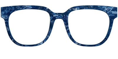 The Deep Slate Pearl Marble - Front Top Thumbnail - Pair Eyewear