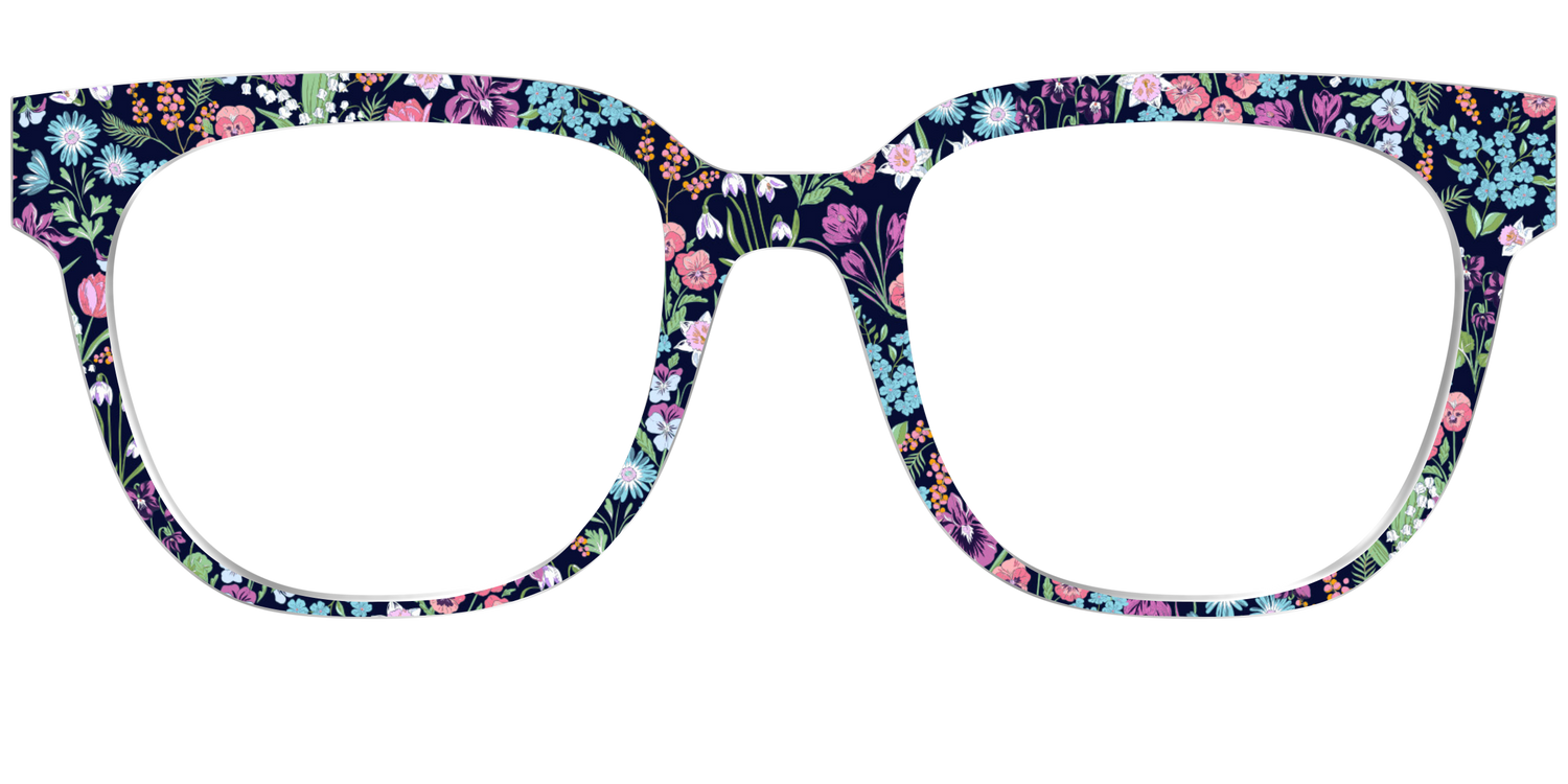 The Demure Blossoms - Front Top Image - Pair Eyewear