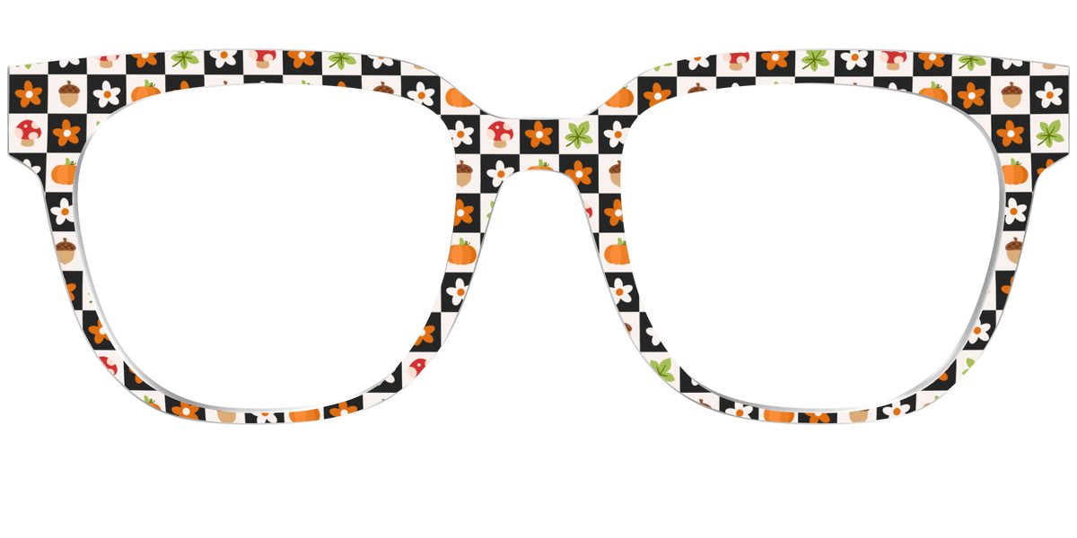 The Fall Festive Check - Front Top Image - Pair Eyewear