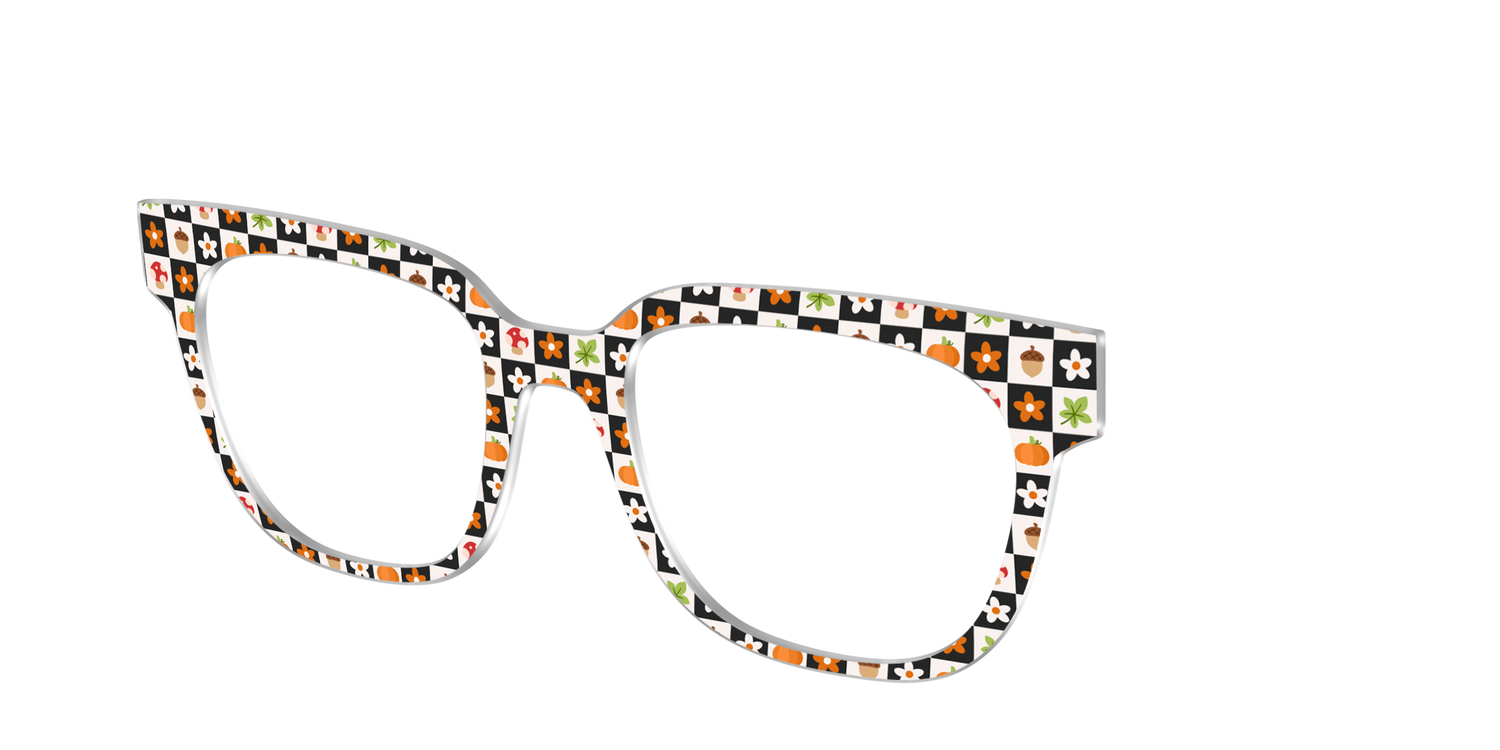 The Fall Festive Check - Angle Top Image - Pair Eyewear