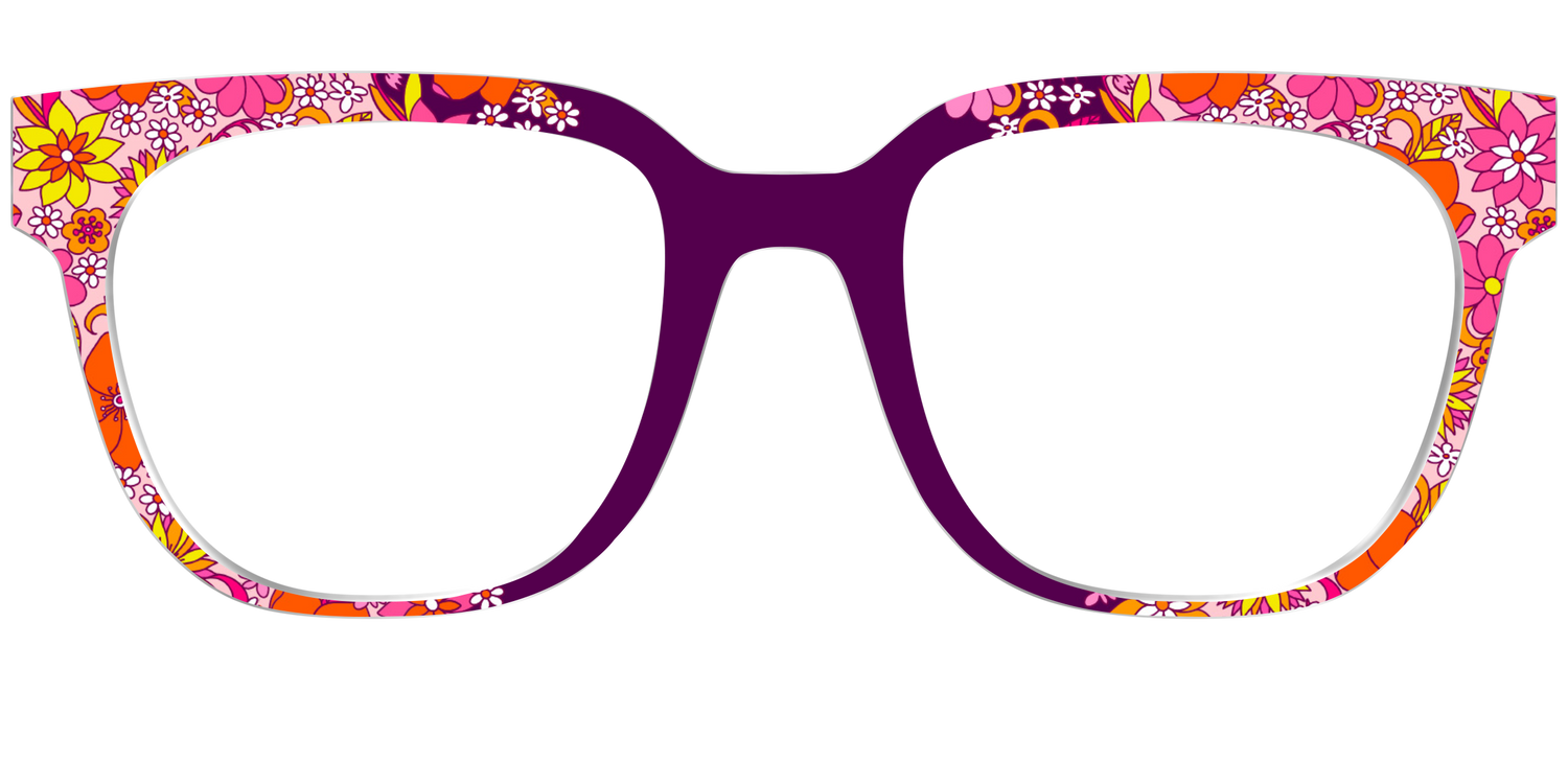 The Far Out Floral - Front Top Image - Pair Eyewear