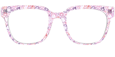 The Frightfully Fun Doodles Crystal - Front Top Thumbnail - Pair Eyewear