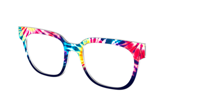 The Funky Tie-Dye - Angle Top Thumbnail - Pair Eyewear