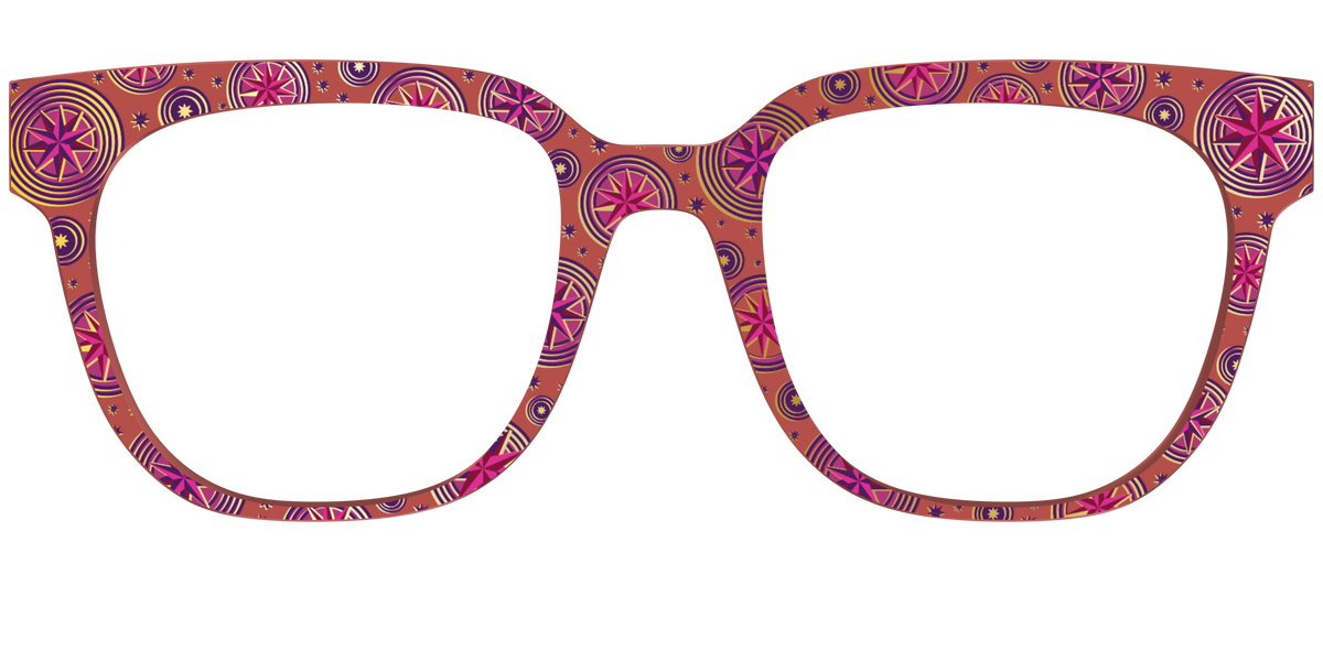 The Gold Foil Luna Lovegood™ - Front Top Image - Pair Eyewear