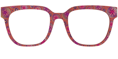 The Gold Foil Luna Lovegood™ - Front Top Thumbnail - Pair Eyewear