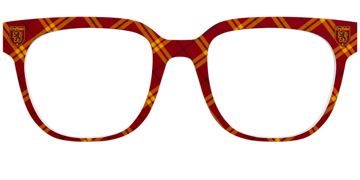 The Gryffindor™ Plaid - Front Top Image - Pair Eyewear