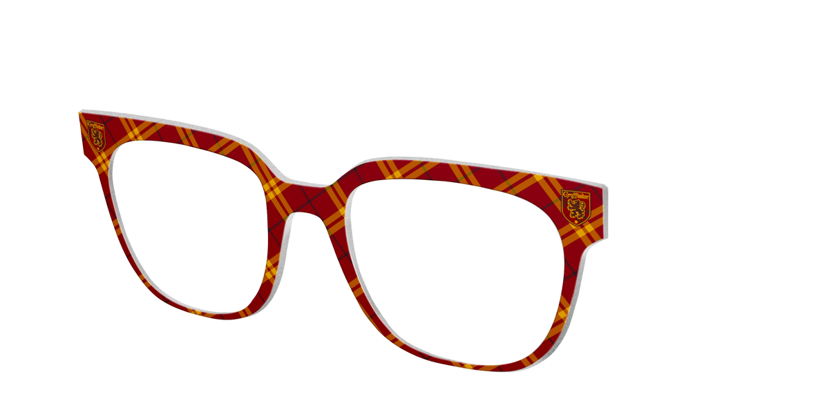 The Gryffindor™ Plaid - Angle Top Image - Pair Eyewear