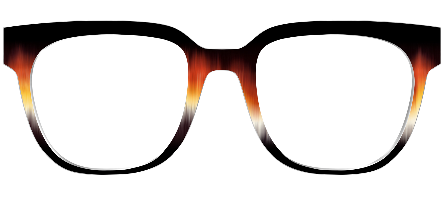 The Hallows' Eve Gradient - Front Top Image - Pair Eyewear