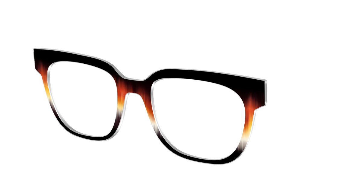 The Hallows' Eve Gradient - Angle Top Image - Pair Eyewear