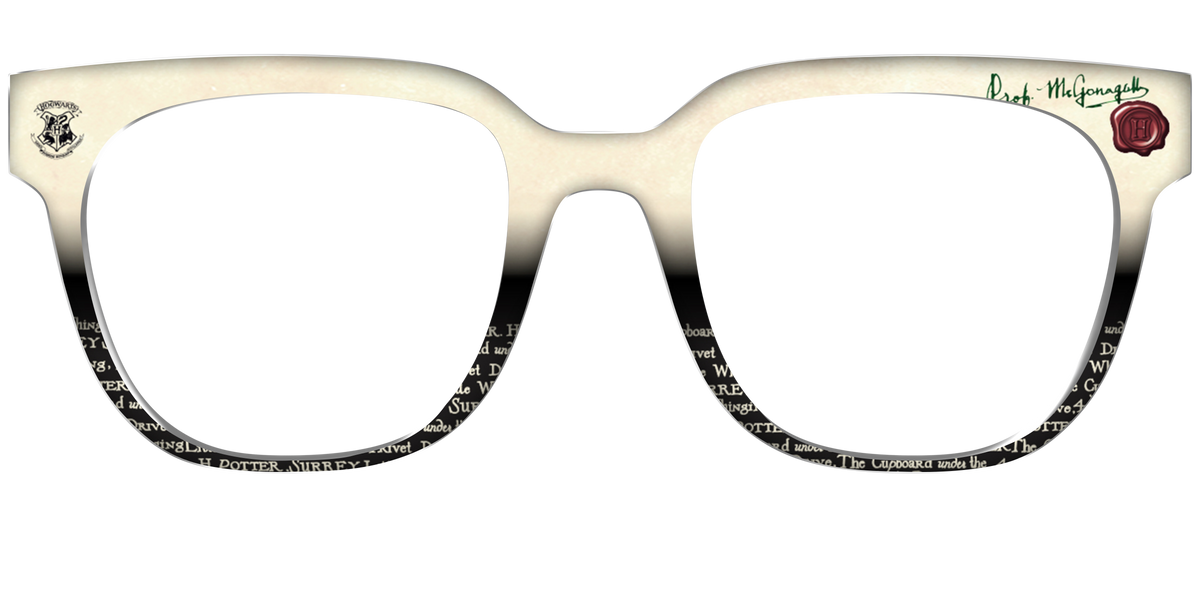 The Hogwarts™ Acceptance Letter - Front Top Image - Pair Eyewear