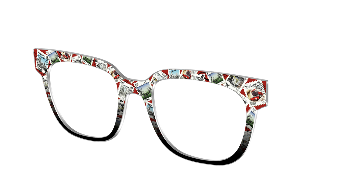 The Hogwarts™ Stamps - Angle Top Image - Pair Eyewear