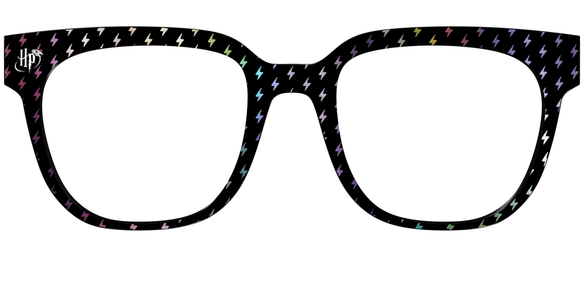 The Holographic Lightning Bolts - Front Top Image - Pair Eyewear