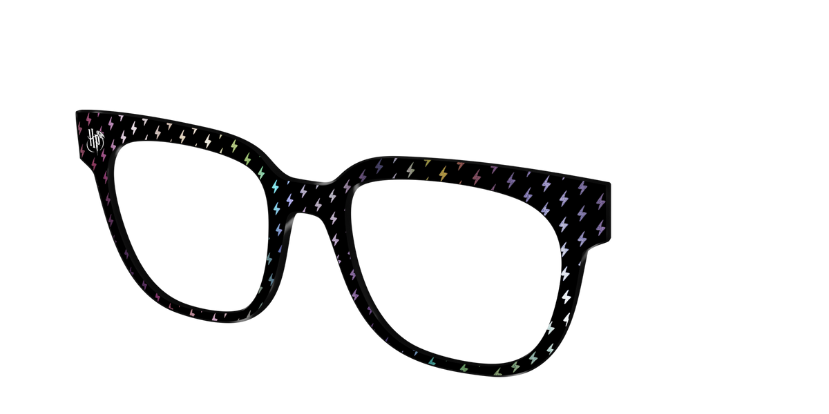 The Holographic Lightning Bolts - Angle Top Image - Pair Eyewear