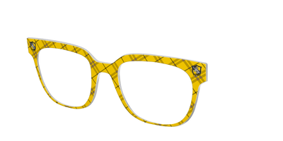 The Hufflepuff™ Plaid - Angle Top Thumbnail - Pair Eyewear