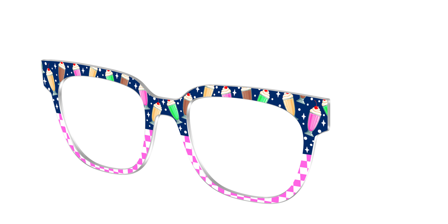 The Ice Cream Social Split - Angle Top Image - Pair Eyewear