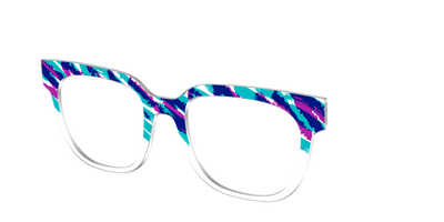 The Jazzy Scribble - Angle Top Thumbnail - Pair Eyewear