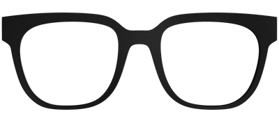 The Matte Black - Front Top Thumbnail - Pair Eyewear