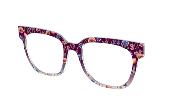 The Mulberry Floral Dip-Dye - Angle Top Thumbnail - Pair Eyewear