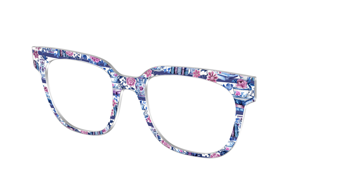 The Novelist Bookshelf - Angle Top Image - Pair Eyewear