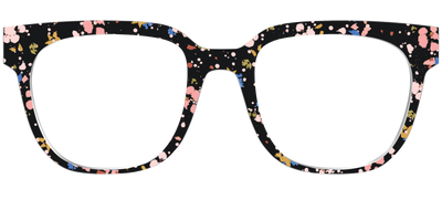 The Pallid Paint Splatter - Front Top Thumbnail - Pair Eyewear