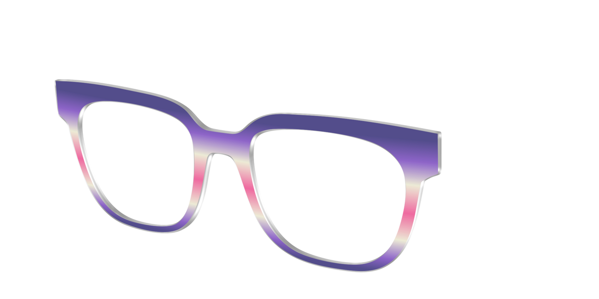 The Petunia Haze Gradient - Angle Top Image - Pair Eyewear