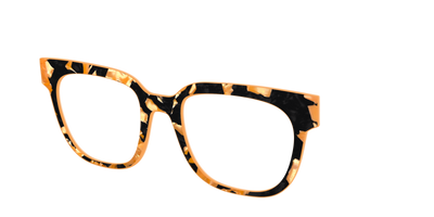 The Pumpkin Camo Pearl Tortoise - Angle Top Thumbnail - Pair Eyewear