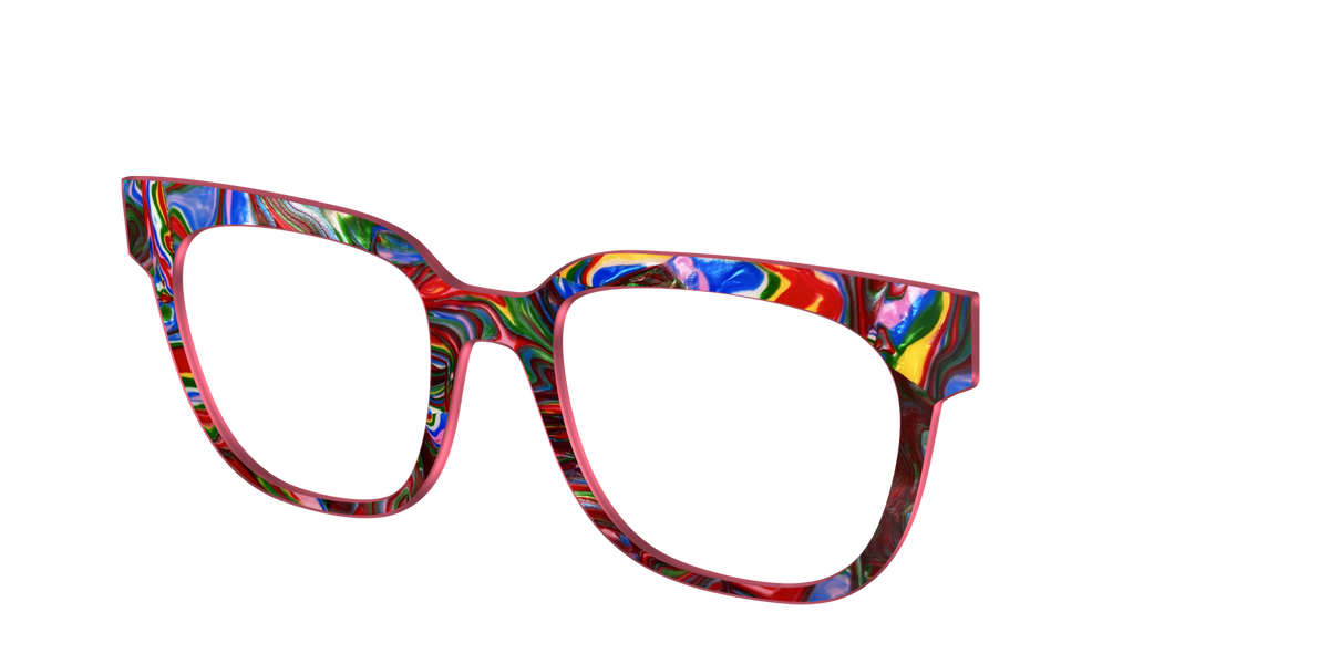 The Radiant Pearl Marble - Angle Top Image - Pair Eyewear