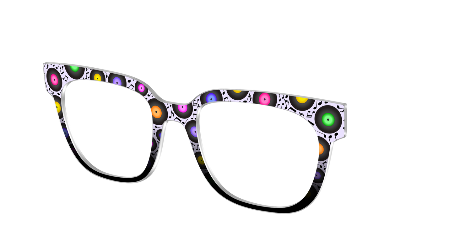 The Record Collection - Angle Top Image - Pair Eyewear