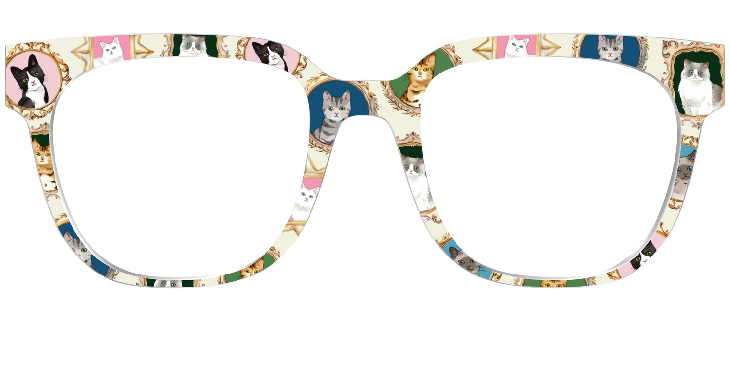 The Rococo Kittens - Front Top Image - Pair Eyewear
