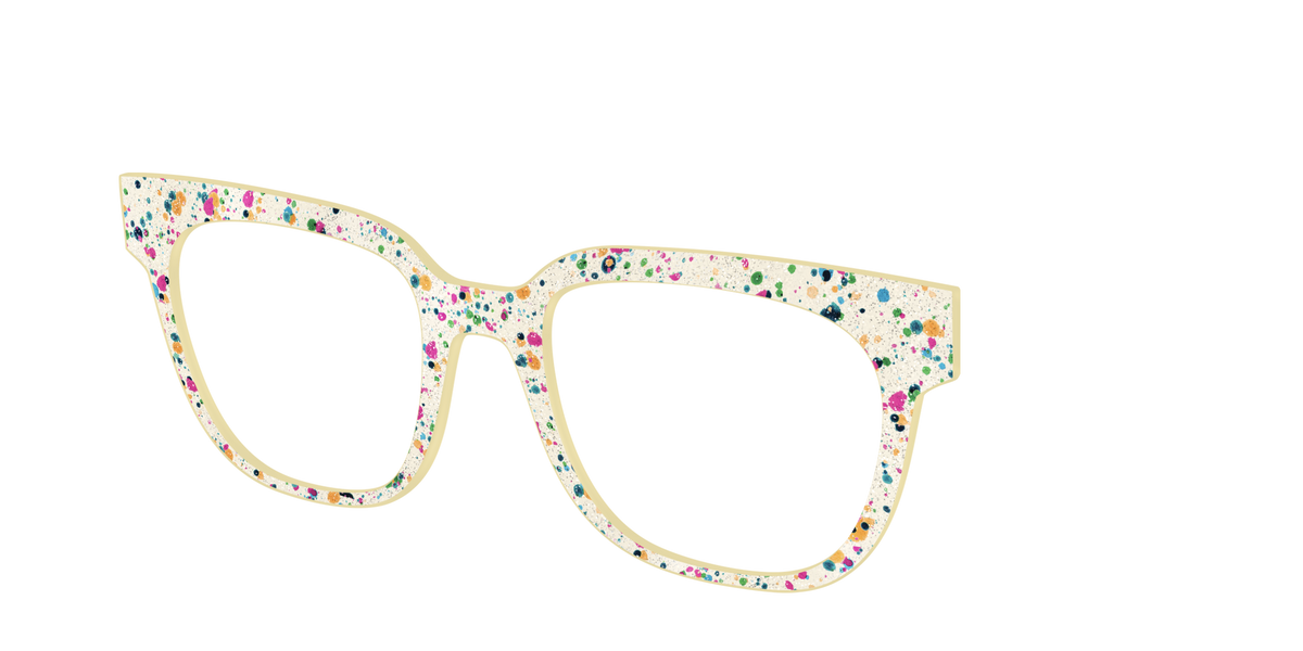 The Shimmer Speckled Egg - Angle Top Image - Pair Eyewear