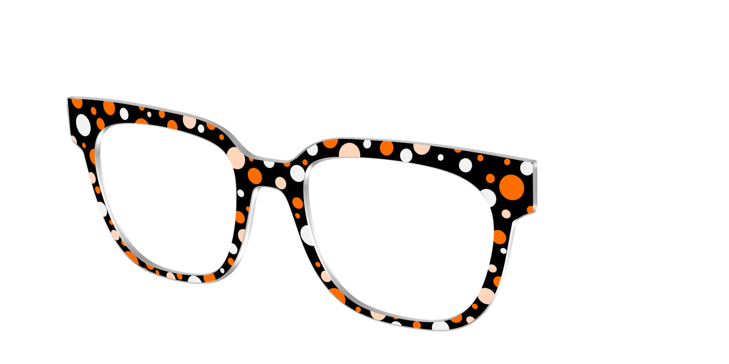 The Spooky Spots - Angle Top Image - Pair Eyewear