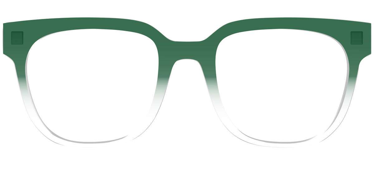 The Spruce Gradient Crystal - Front Top Image - Pair Eyewear