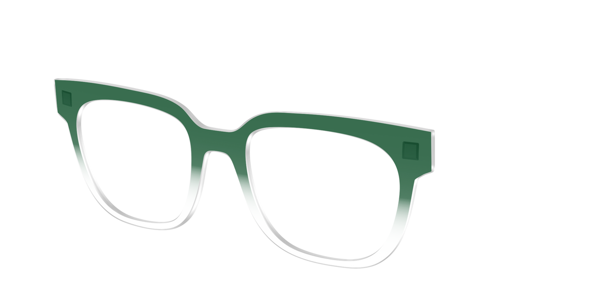 The Spruce Gradient Crystal - Angle Top Image - Pair Eyewear