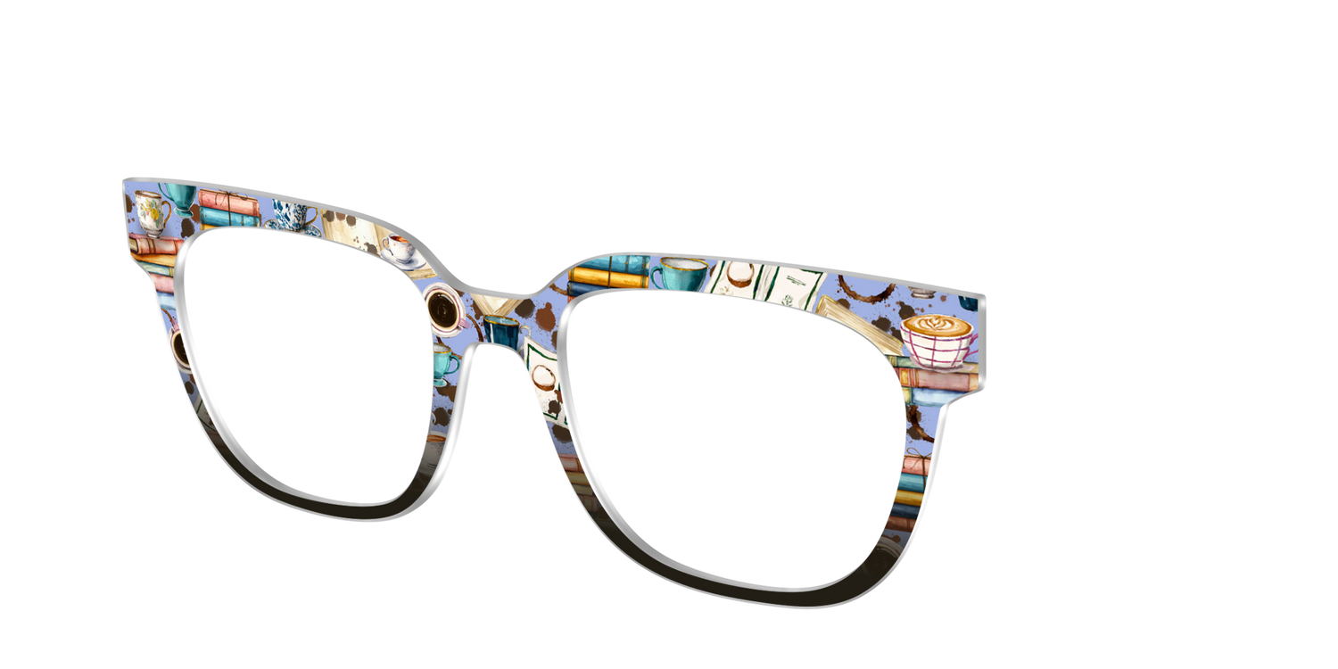The Study Date - Angle Top Image - Pair Eyewear